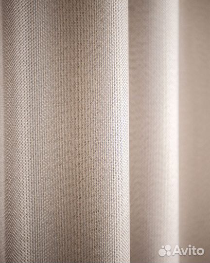 Комплект штор рогожка Орфей Миндальное искушение