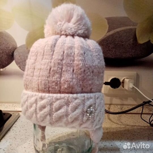 Шапки зимние на девочку