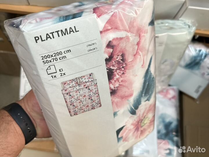 Постельное белье IKEA plattmal 200/200 Лиоцелл100