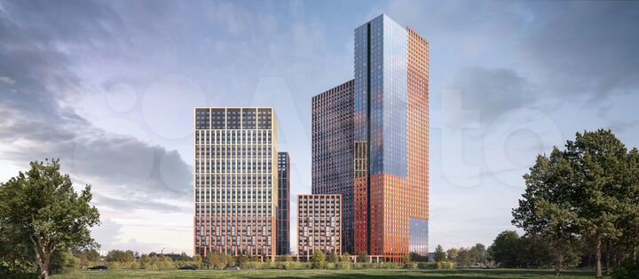 Квартира-студия, 25,2 м², 20/62 эт.