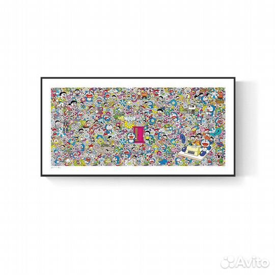 Картина Такаси Мураками 80см-120см