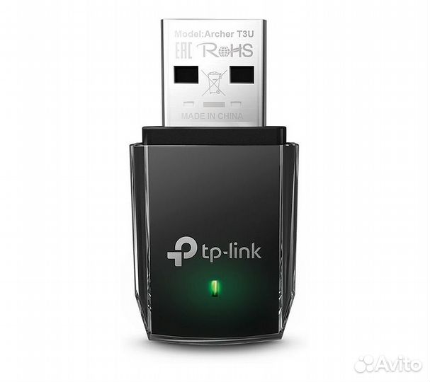 Wi-Fi адаптер TP-Link Archer T3U, черный