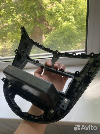 Рамка для магнитолы hyundai solaris