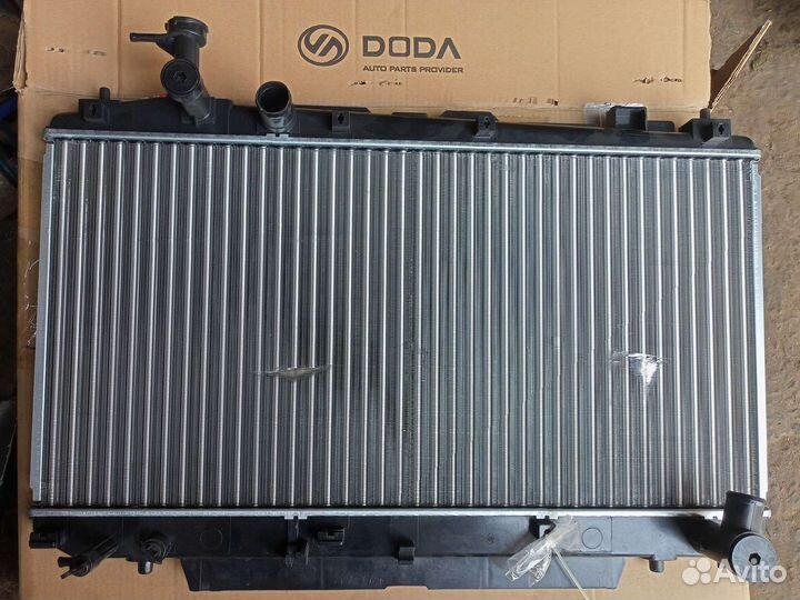 Новый радиатор на Toyota Rav 4 2 поколения