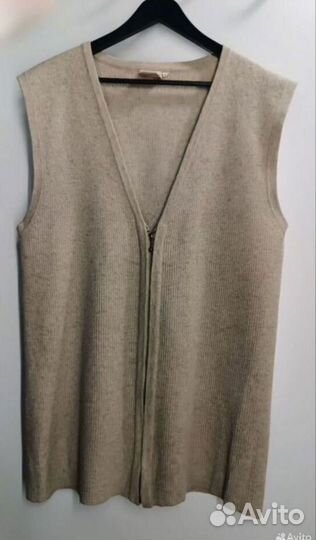 Шерстяной жилет длинный в стиле 12 storeez 46-48