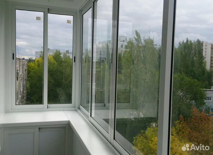 Остекление балкона