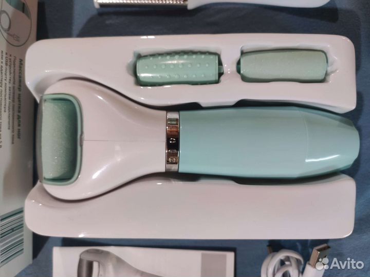 Роликовая пилка для ног аккумуляторная новая