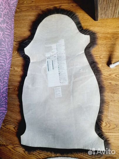 Овечья шкура skold темно коричневая