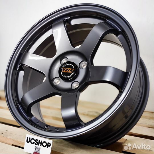 Литые диски Rays TE37SL 16x7 et35 4x100