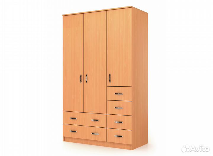 Шкаф трехстворчатый 