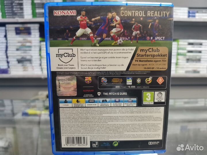 Pro Evolution Soccer 2017 PS4