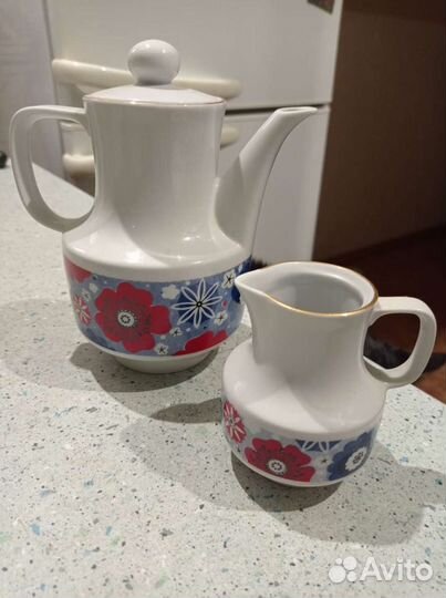 Чайник со сливочником