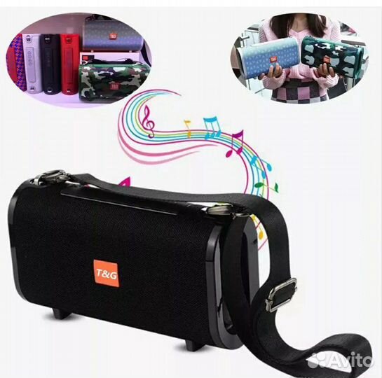 Портативная колонка T&G TG-123