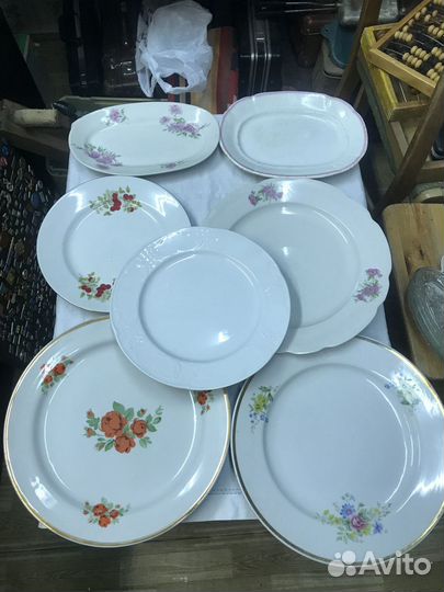 Селедочницы, блюда