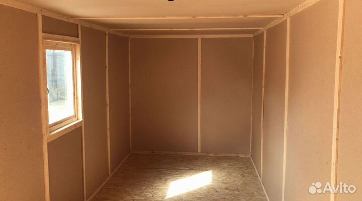 Бытовка новая 6х2,3м для участки и дачи утепленная