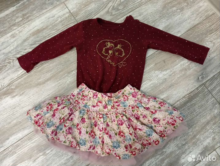 Вещи пакетом на девочку