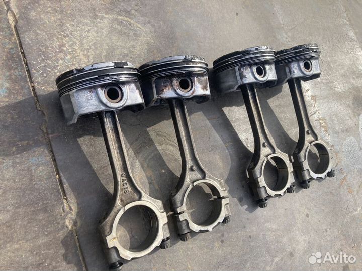 Шатун с поршнем Кия, Хендай G4FD 1.6л. 140л.с