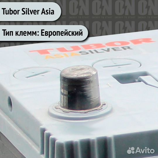 Аккумулятор 77 Ач Tubor Silver Asia VL о. п