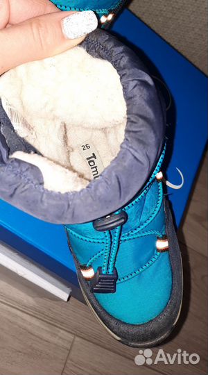 Сапоги - дутики для мальчика Tombi 26