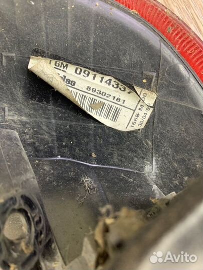 Фонарь задний правый Opel Corsa C хетчбэк 5-ти дв