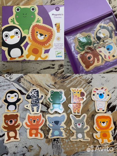 Развивающие игры от года до 3 лет набором