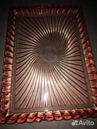 Посуда цветное стекло