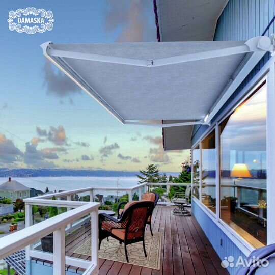 Маркизы навесы козырьки тенты модель Вена