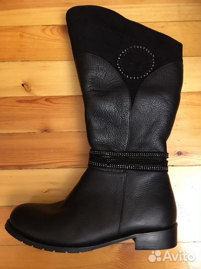 Зимняя обувь, сапоги для девочек Натуральная кожа