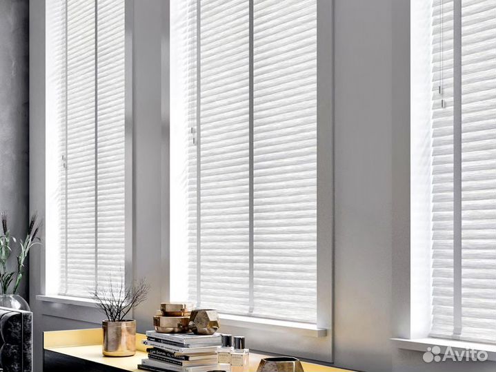 Горизонтальные деревянные жалюзи на заказ