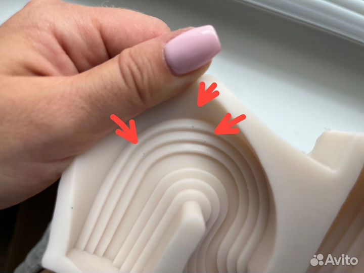 Молд силиконовый для свечей