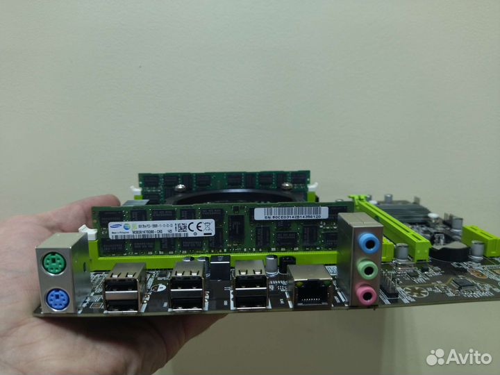 Материнская плата X79 e5 2670v2 Озу 32Гб