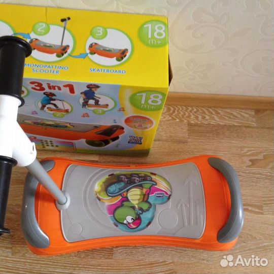Самокат Chicco balanskate скейт 3 в 1