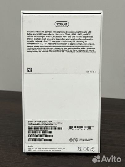 iPhone 11, 128 ГБ