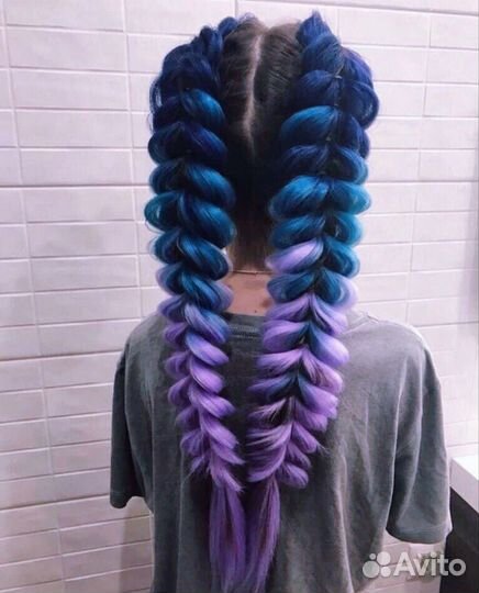 Плетение кос с канекалоном