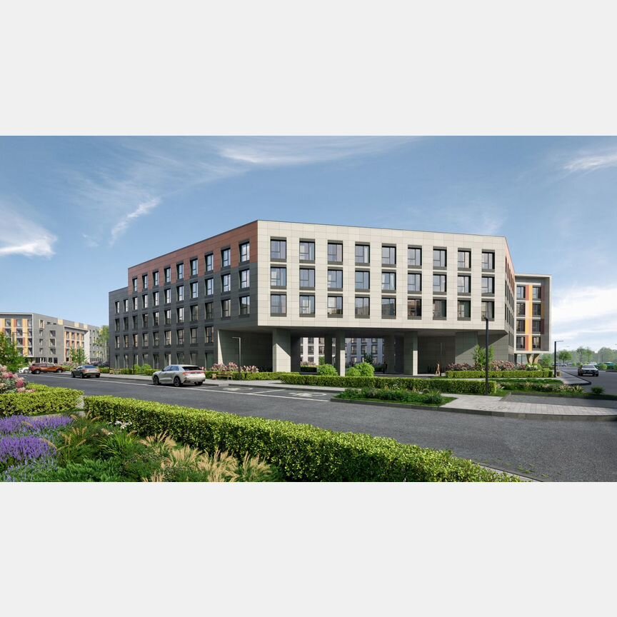 2-к. квартира, 45,5 м², 1/5 эт.