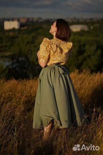 Юбка фольклорная. Р-р 44 - 50