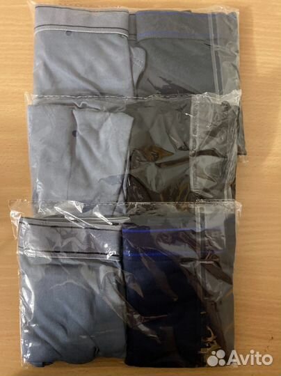 6 пар трусов