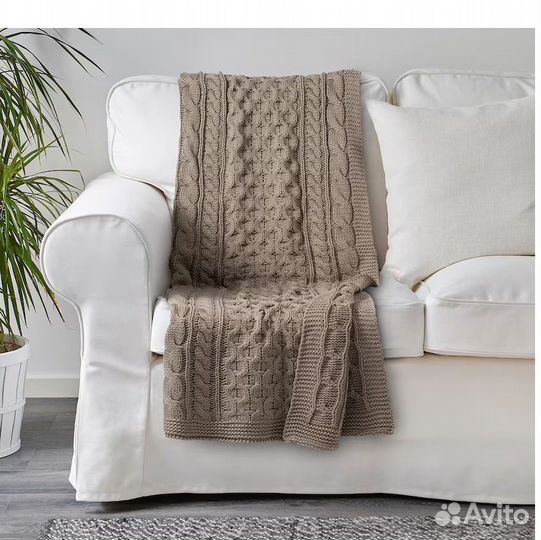 Вивианна Плед, вязаный из икеа