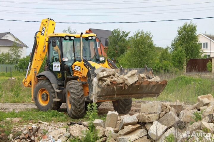 Услуги экскаватора погрузчика И самосвалов