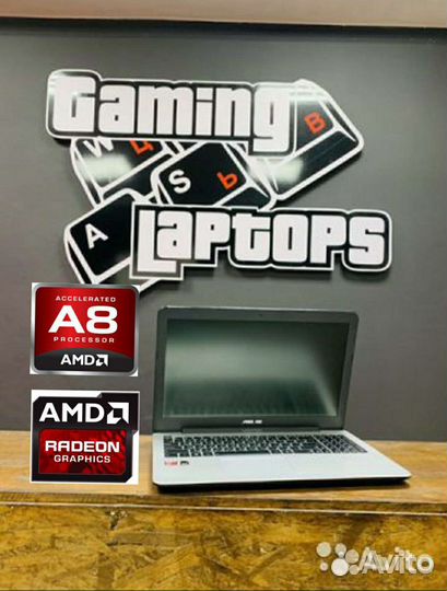 Ноутбук Asus / AMD A8 / 8Gb