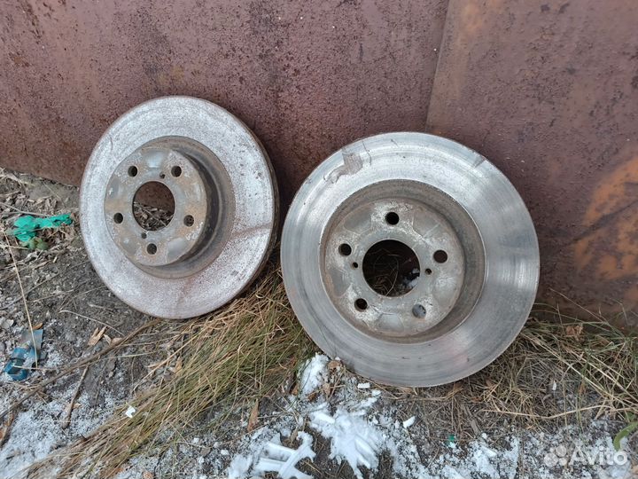 Тормозные диски на Subaru forester sg