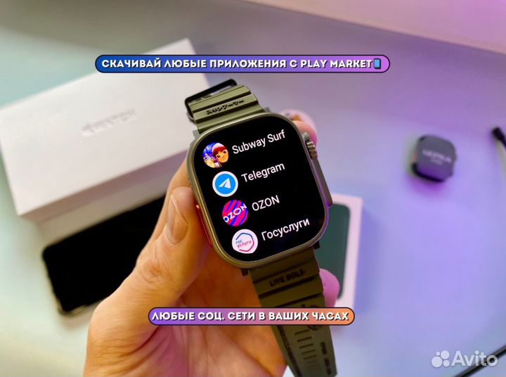 Apple Watch Ultra 2 (AmoLed+Android)