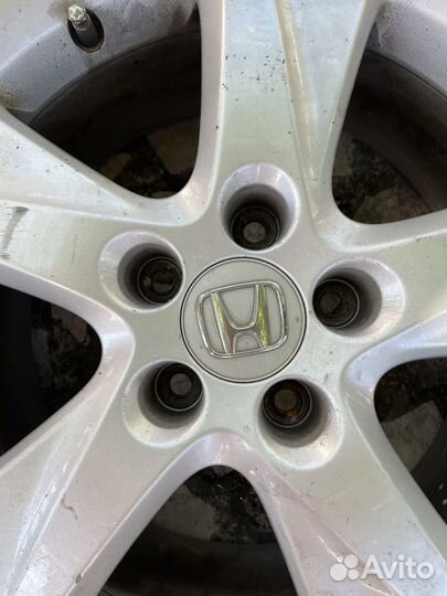 Литые диски с резиной на honda