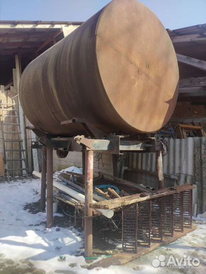 Бочка металлическая