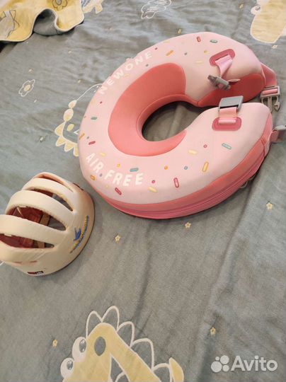 Круг на шею для купания. Защита головы для малыша
