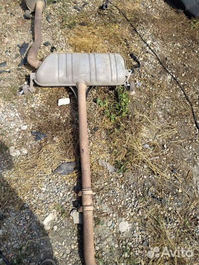 Глушитель на фольксваген пассат б5 б5+ 1,8т