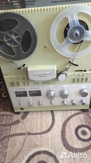 Катушечный магнитофон союз 110