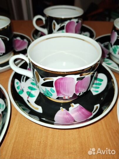 Вербилки СССР чайная пара (тюльпаны)