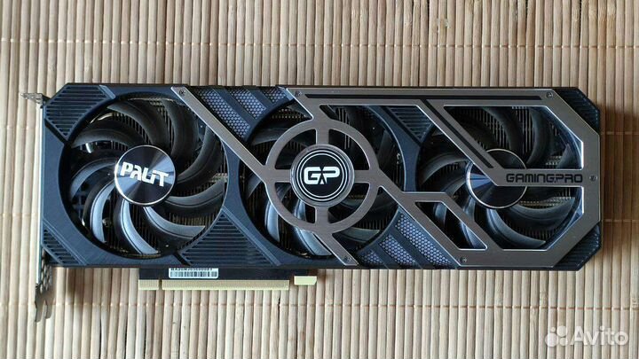 Palit geforce RTX 3070 GamingPro OC на гарантии