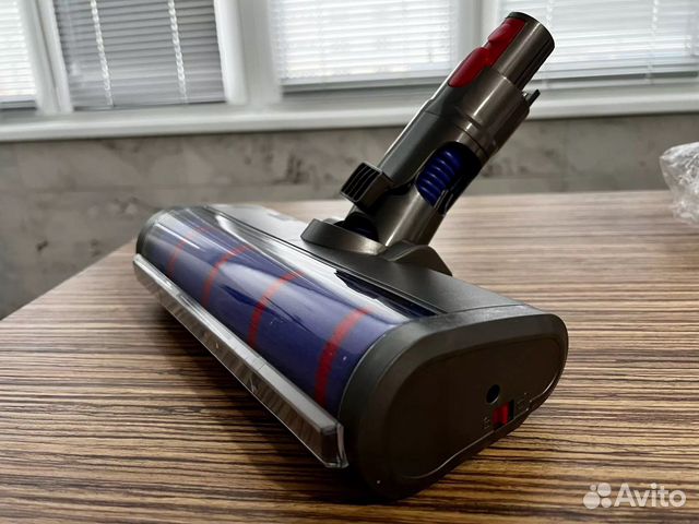 Насадка щётка Dyson V7 V8 V10 V11 Fluffy, LED